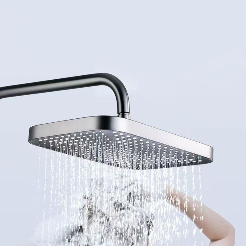Modern Adjustable Swivel Shower Metal Shower Head Shower Faucet on Wall