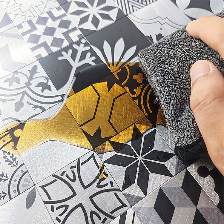 Modern Plastic Peel & Stick Waterproof Peel & Stick Subway Tile