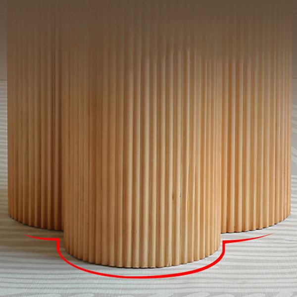 Nordic 1/3/4/5/7 Pieces Dining Set Round Wood Dining Table for Dining Room