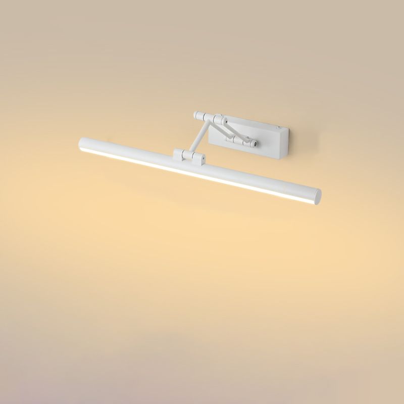 Modern Simple Vanity Light Cylinder Shape Scalable Vanity Lamp for Shower Room