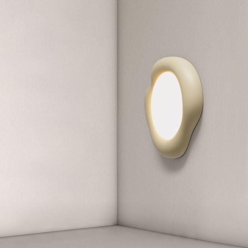 Nordic Style Resin Flush Mount Ceiling Light Fixture for Bedroom