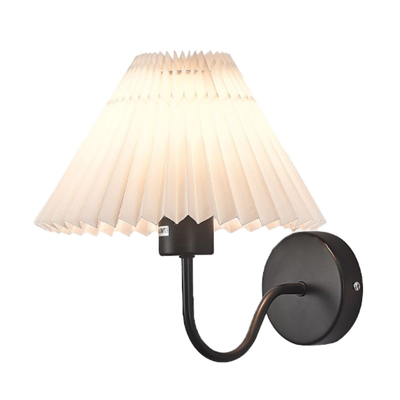 Modern Cone Wall Lamps Metal 1 Light Wall Light Fixtures for Bedroom