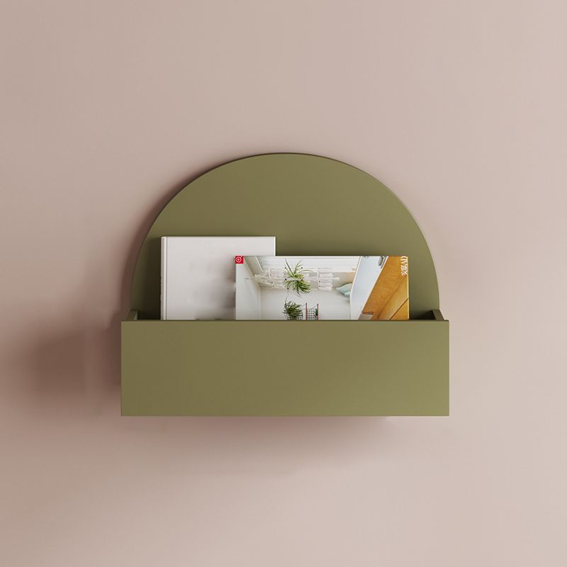 Contemporary Engineer Wood Bookshelf 21.2"L Closed Back Bookcase for Home Office