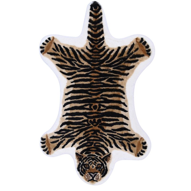 Creative Indoor Rug Funky Animal Print Carpet Friendly Washable Anti-Slip Area Carpet for Home Decor