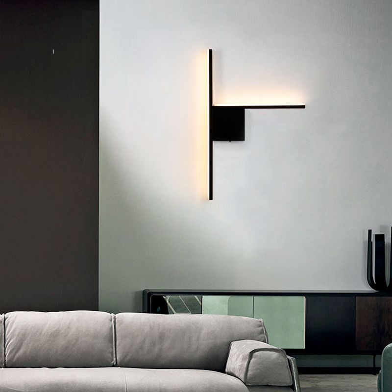 Nordic Modern Wall Sconce Light Living Room Simple LED Wall Mount Light Fixture