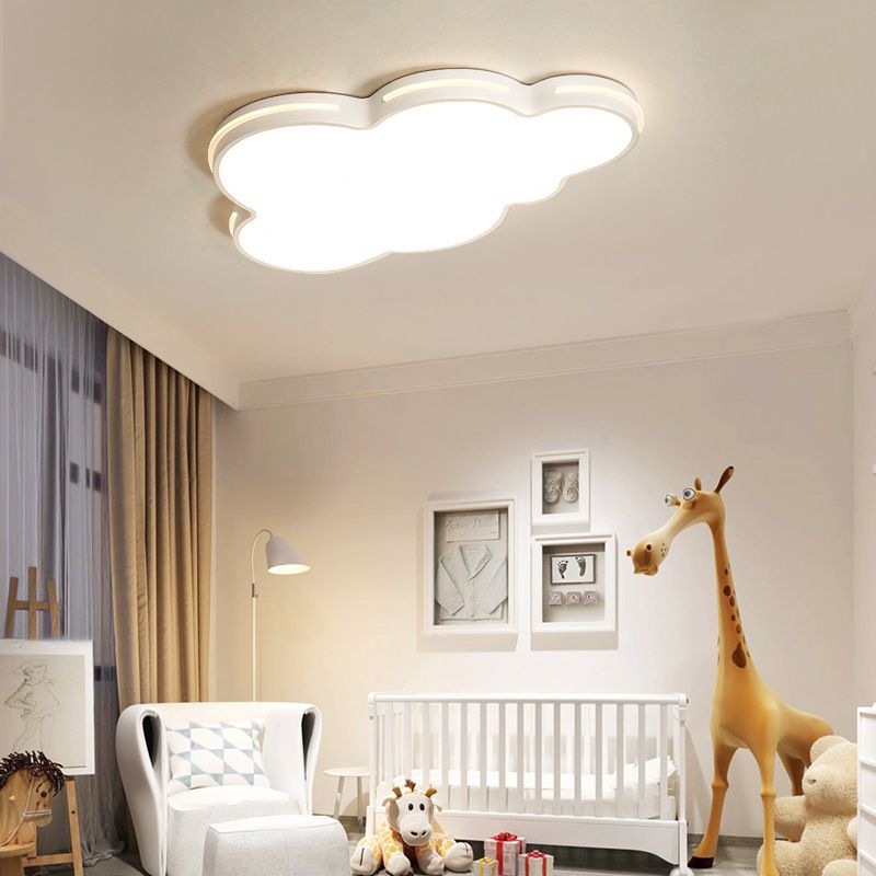 Plafonniers Cloud Flush 1 luminaire métallique nordique encastré