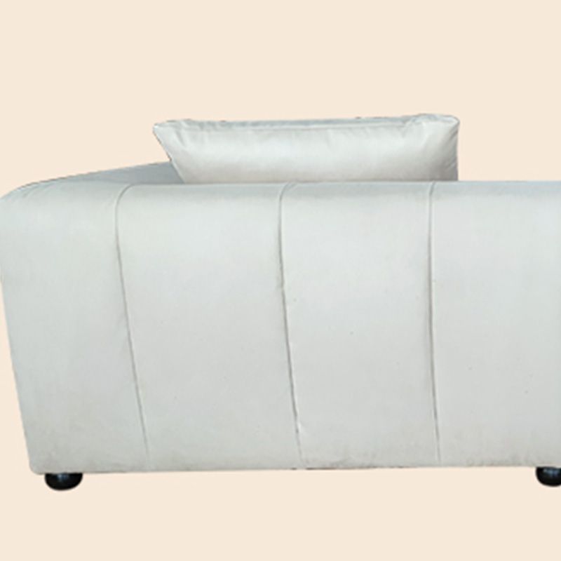 Stationary Square Arm Standard Cushions Contemporary Seating for Living Room