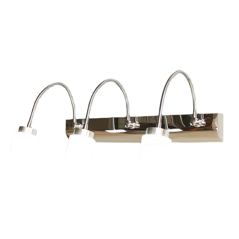Modern Style Geometric Vanity Wall Lights Metal Multi Lights Vanity Mirror Lights