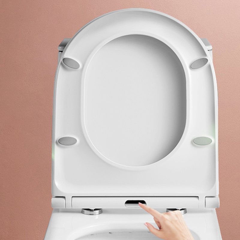 Traditional Flush Toilet Floor Mounted One-Piece Toilet Porcelain Urine Toilet