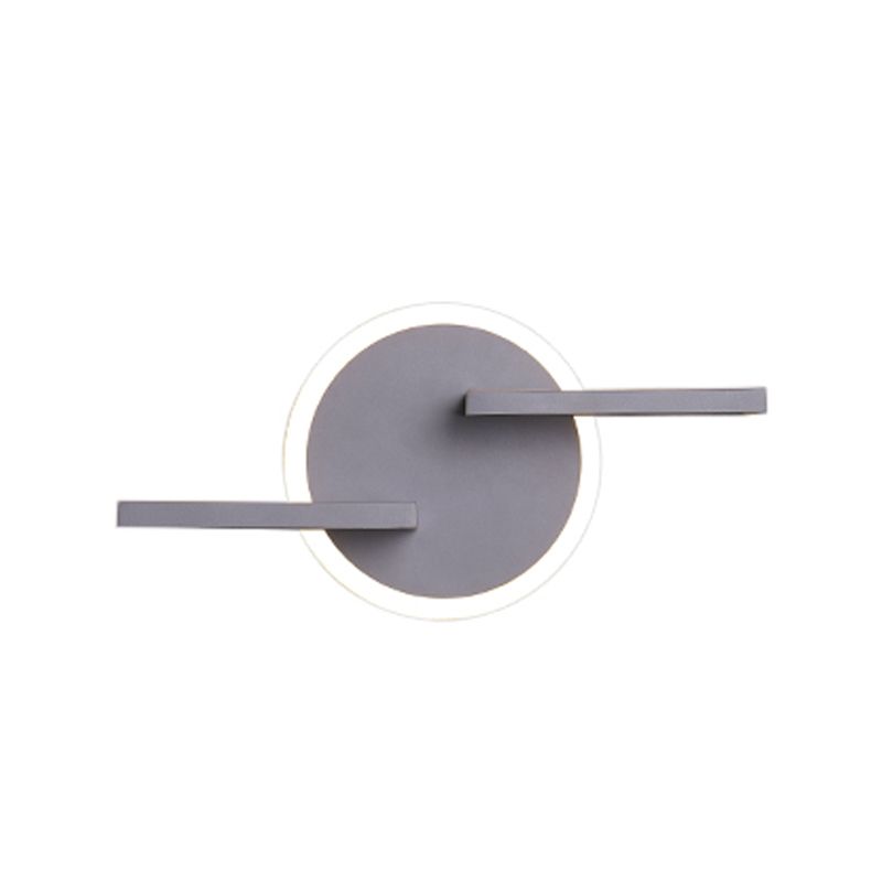 1-Light Metal Sconce Lighting Fixtures Geometric Modern Style Wall Lamp Sconce