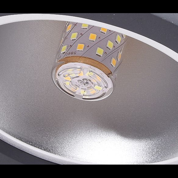 5.9 "brede macaroon mini hangend licht met hars kegel schaduw moderne stijl enkele lampverlichting voor slaapkamer