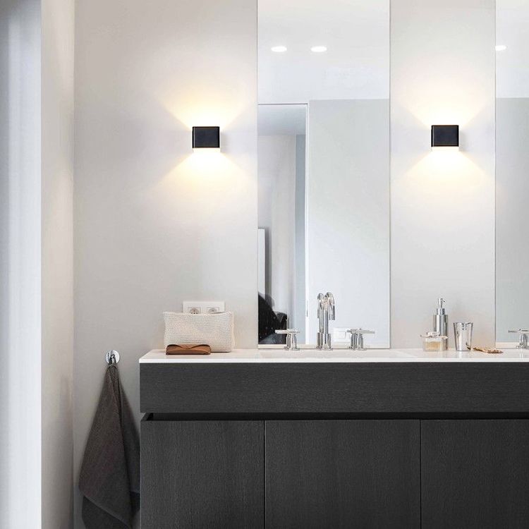 Modern Wall Mount Lamp Nordic Simple Square Wall Sconce Light Fixture for Living Room