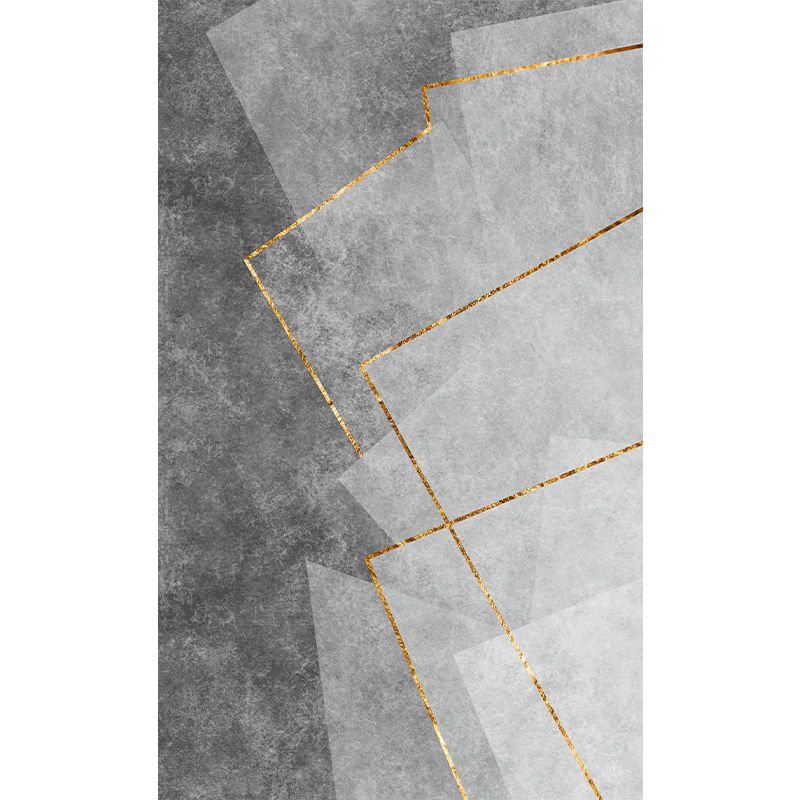 Alfombra geométrica multicolor polipropileno simplicidad alfombra resistente estancamiento alfombra lavable antideslizante para una gran habitación