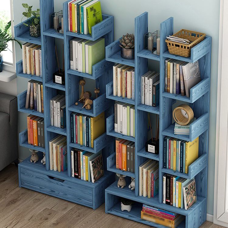 Bibliothèque de berceau de berceau d'ingénierie de style bibliothèque de style scandinave pour salle d'étude de bureau à domicile