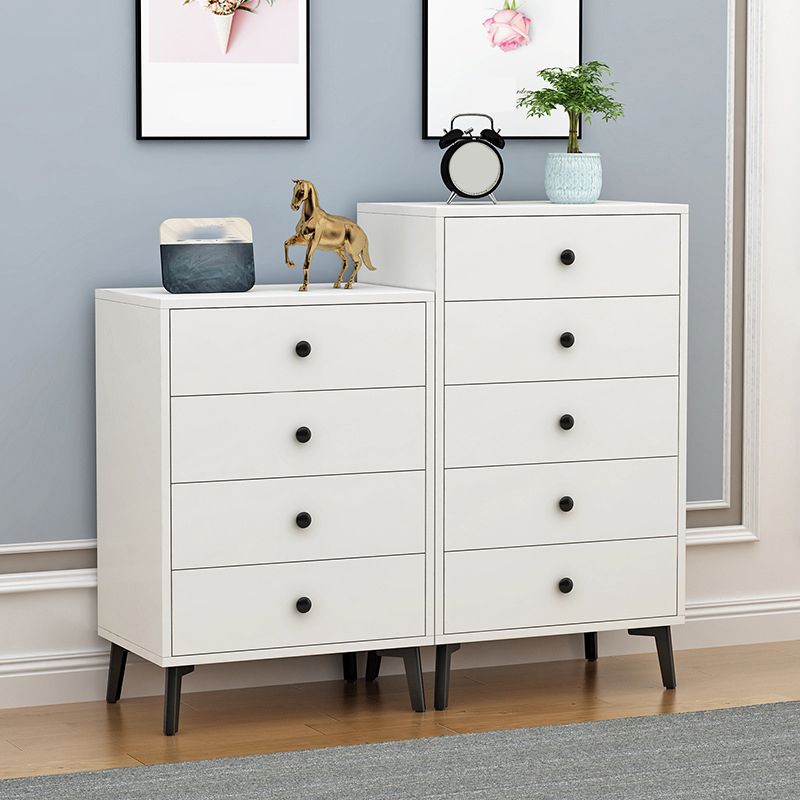 Classic Glam Storage Chest Manufactured Wood Dresser with Multi Drawers