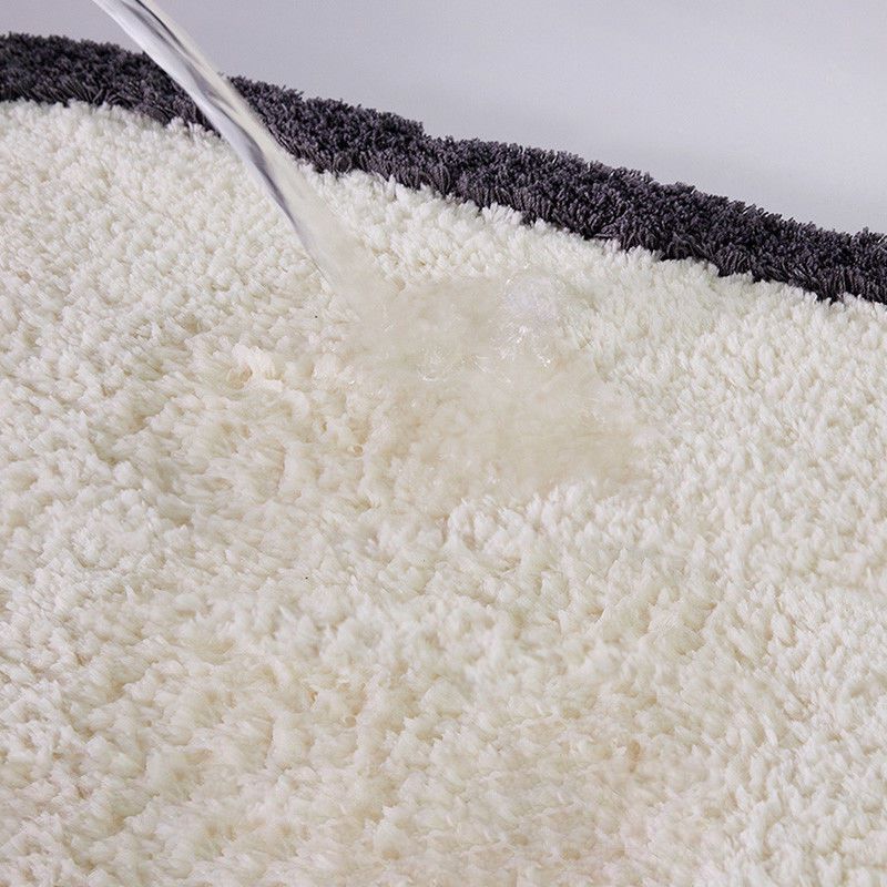 Orange Modern Rug Polyester Abstract Graphic Rug Non-Slip Backing Rug for Home Decor