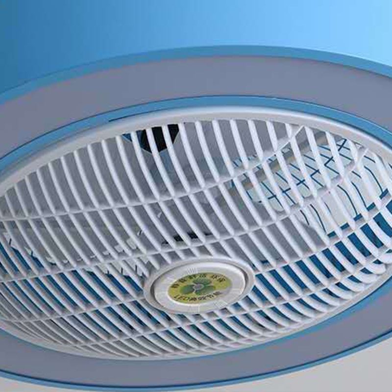Lámpara de montaje de lavado de led redondo lámpara de ventilador de metal moderno accesorio de luz semi descarga