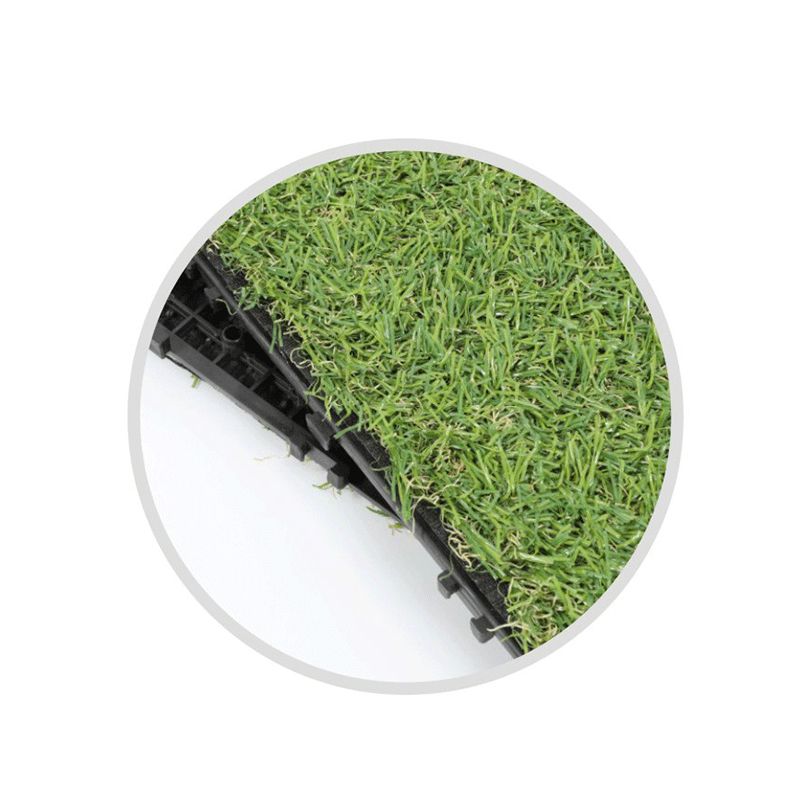 Square Snapping Patio Flooring Tiles Striped Pattern Flooring Tiles