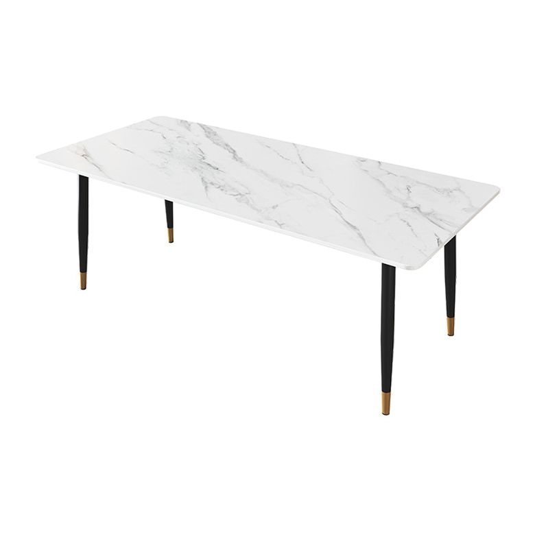 Modern Metal Dining Room Set 1/2/5/7 Pieces Dining Furniture Set