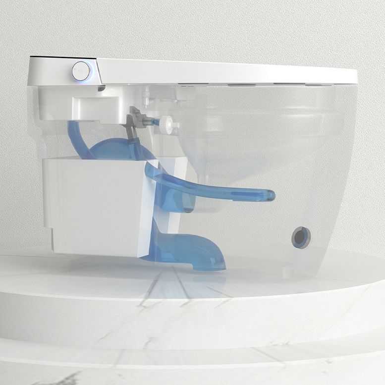 Modern Porcelain Toilet Bowl Floor Mounted All-In-One Urine Toilet