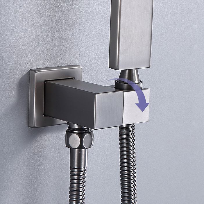 Shower System Massage Jet Lever Handheld Shower Head Shower Combo