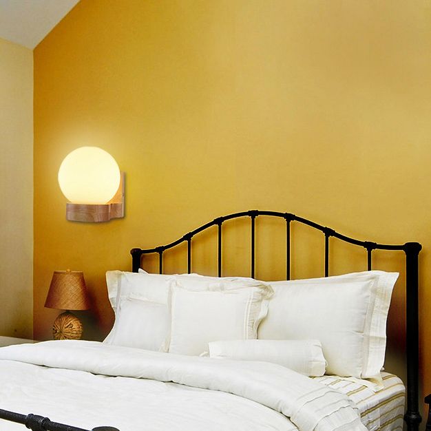 Holz- und Glasgeometrie -Wand -Lampen zeitgenössische Multi -Leuchten -Wandleuchte