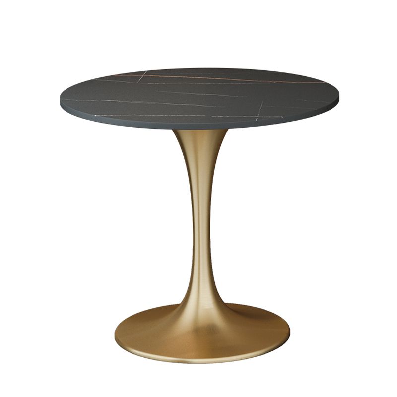 Glam Dinette Set for Dining Room 1/4/5 Pieces Polished Finish Dining Table Set