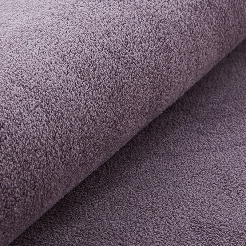 Ronde gewone shag tapijt polyester casual binnen tapijt niet-slip achterste ruggengiert tapijt voor woonkamer
