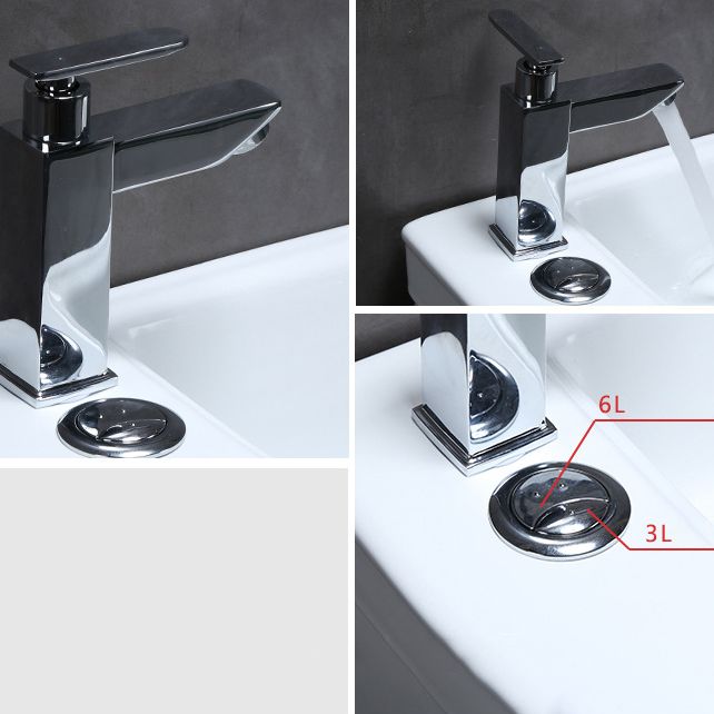 Floor Mounted Toilet One-Piece Toilet Modern Siphon Jet Flush Toilet