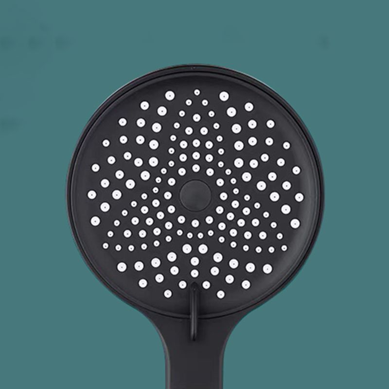 Contemporary Round Shower Head Solid Color Handheld Shower Head for Bathroom