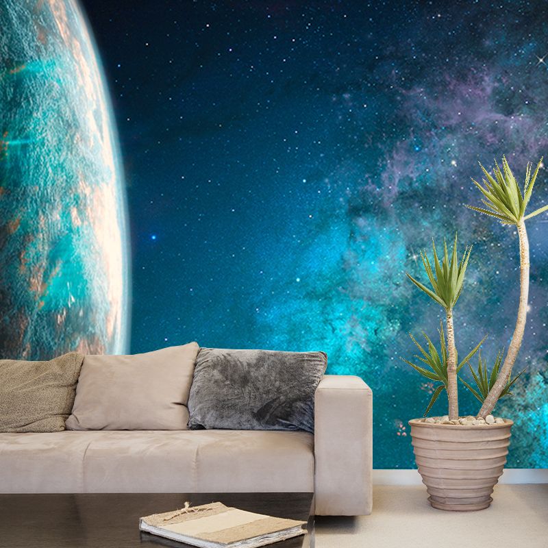 Universe Photography Mural Wallpaper Decorative Bedroom Wall Mural