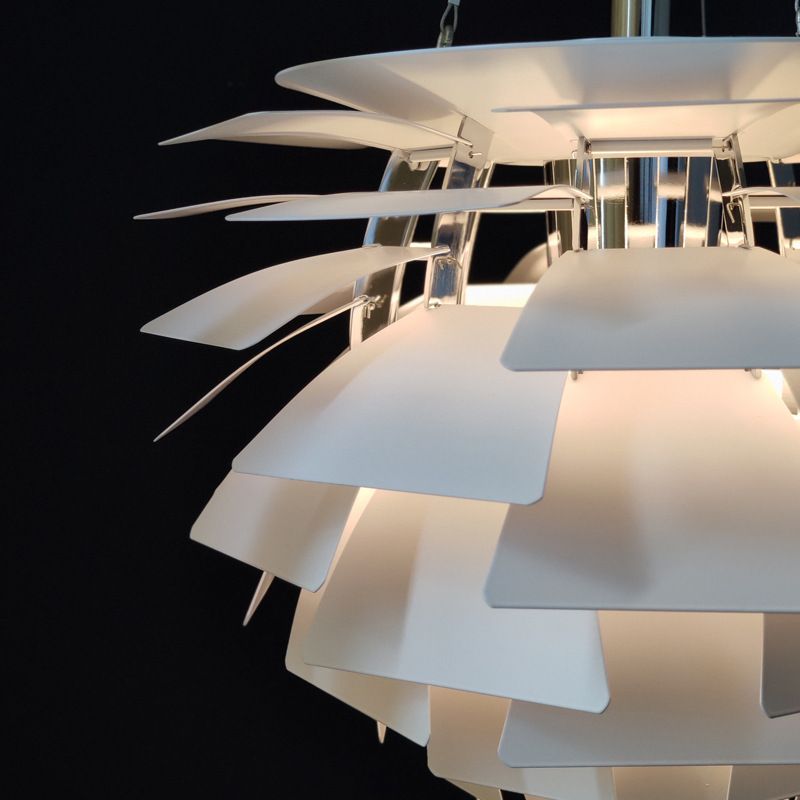 Pinecone schaduw Hanglamp Natuurlijke ontwerper Aluminium Hanglicht voor woonkamer