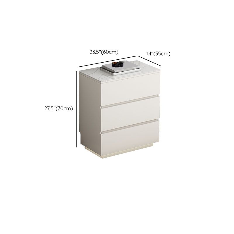 13.65-inch Width Contemporary Storage Chest Dresser Stone Dresser
