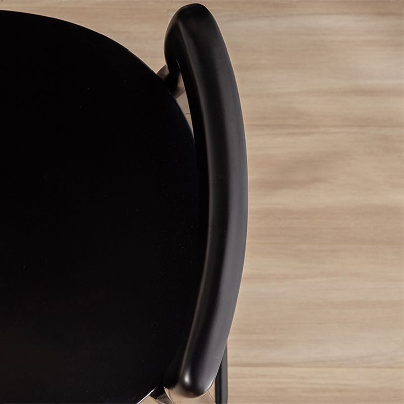 Scandinavian Solid Wood Bar Stool Living Room Faux Leather Counter Stools