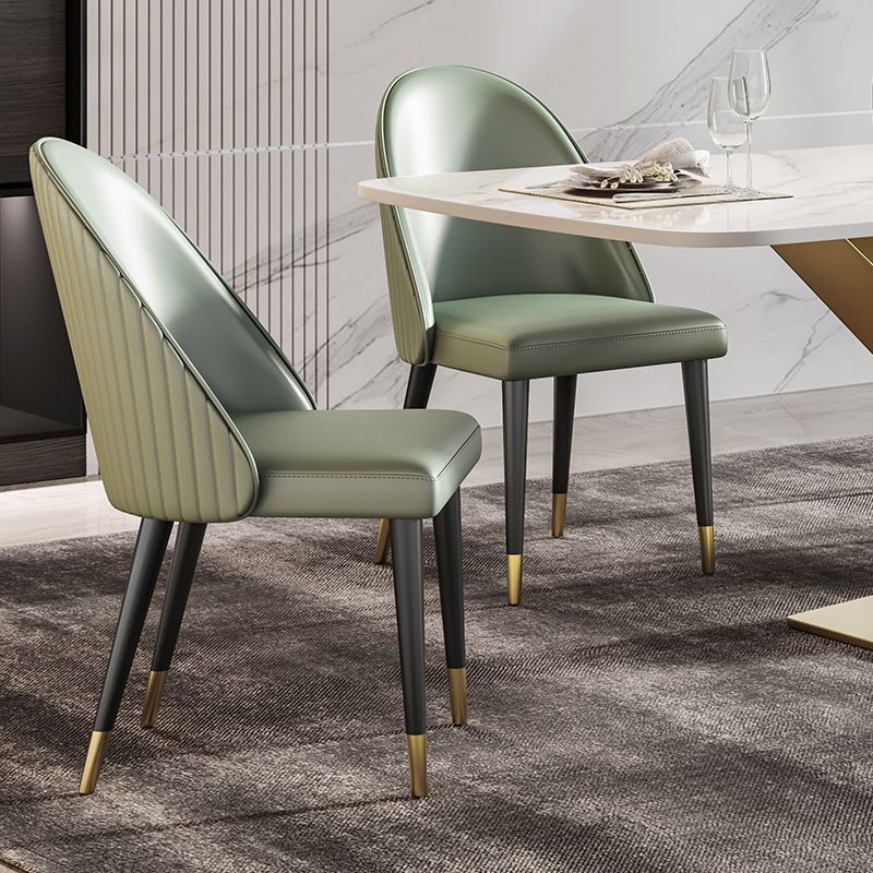 Nordic Style Sponge Dining Chair Upholstered Side Chairs for Restaurant