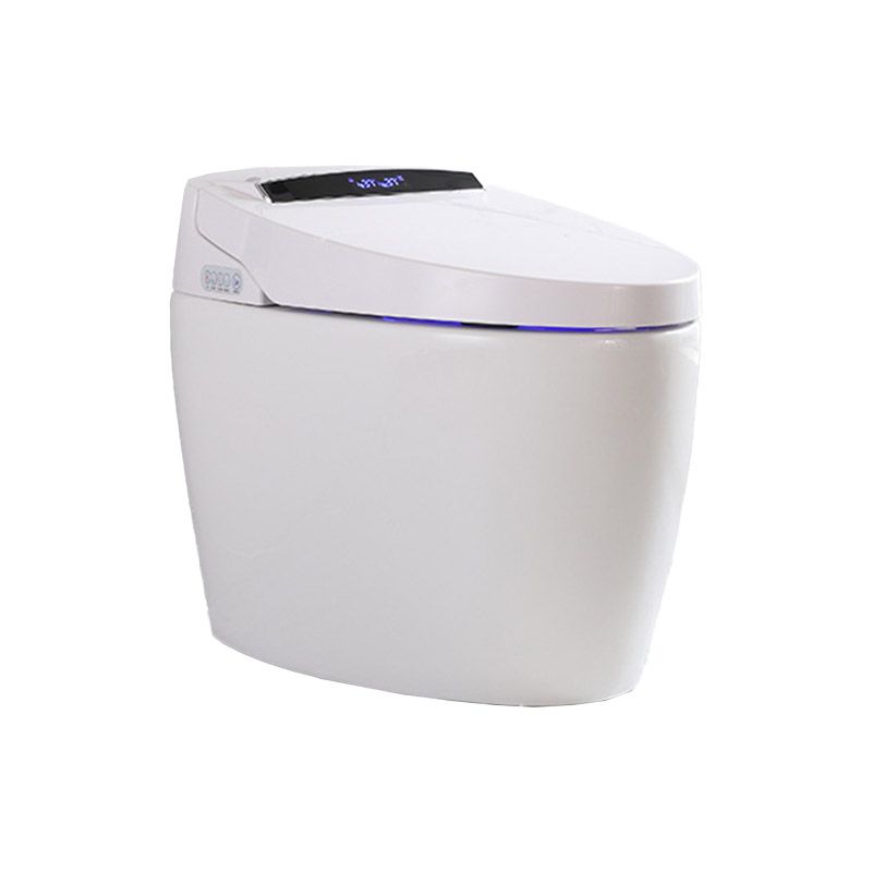 Contemporary One-Piece Toilet Bowl Floor Mounted White Urine Toilet for Washroom