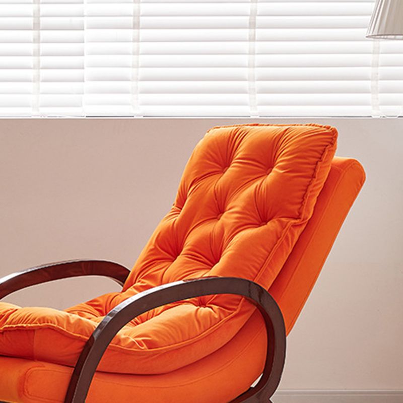 Contemporary Style Sofa Rocking Chair Wooden Indoor Rocking Chair for Living Room