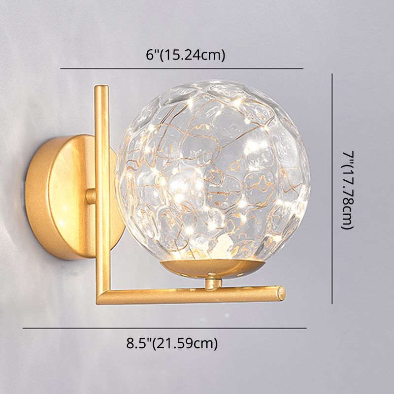 1 Head Ambient Lighting Wall Light Sconce Creative Star Light Wall Lamp for Bedroom