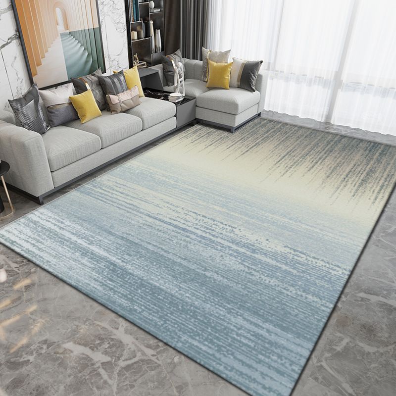 Apricot Geometric Indoor Rug Polyester Modern Rug Washable Rug for Sitting Room