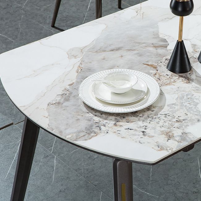 Contemporary Style Round Table Set 1/2/5 Pieces Dining Set for Kitchen