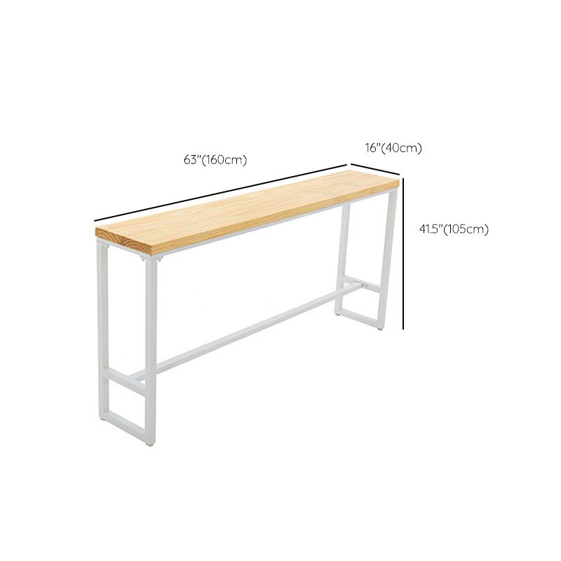 Industrial Bar Table Set 1/2/4/7 Pieces Solid Wood Counter Table Set for Indoor