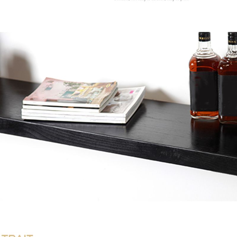 Industrial Rectangle Bistro Bar Desk Pine Solid Wood Bistro Table with Sled Base