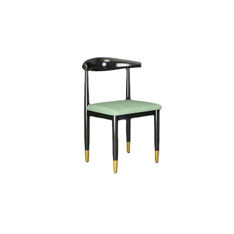 Metal Kitchen Dining Room Chair Contemporary Upholstered Chair