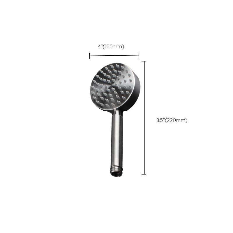 Modern Round Shower Head 304 Stainless Steel Handheld Shower Head