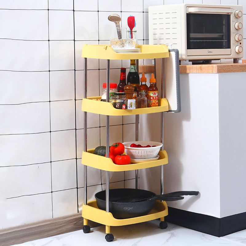 Modern Plastic Bookcase White Geometric Bookshelf for Any Room