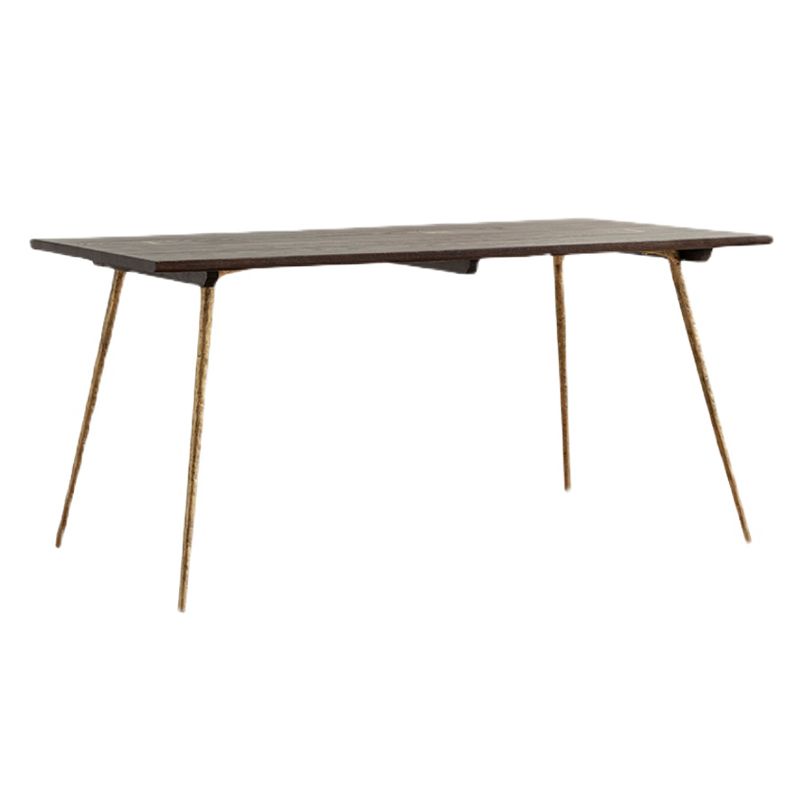 Muebles para el hogar de 4 pies de rectángulo de 4 pies Mesa de comedor de madera maciza para el hogar