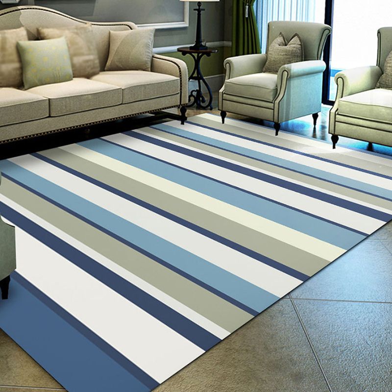 Light Pink Nordic Rug Polyester Pattern Rug Washable Rug for Home Decor