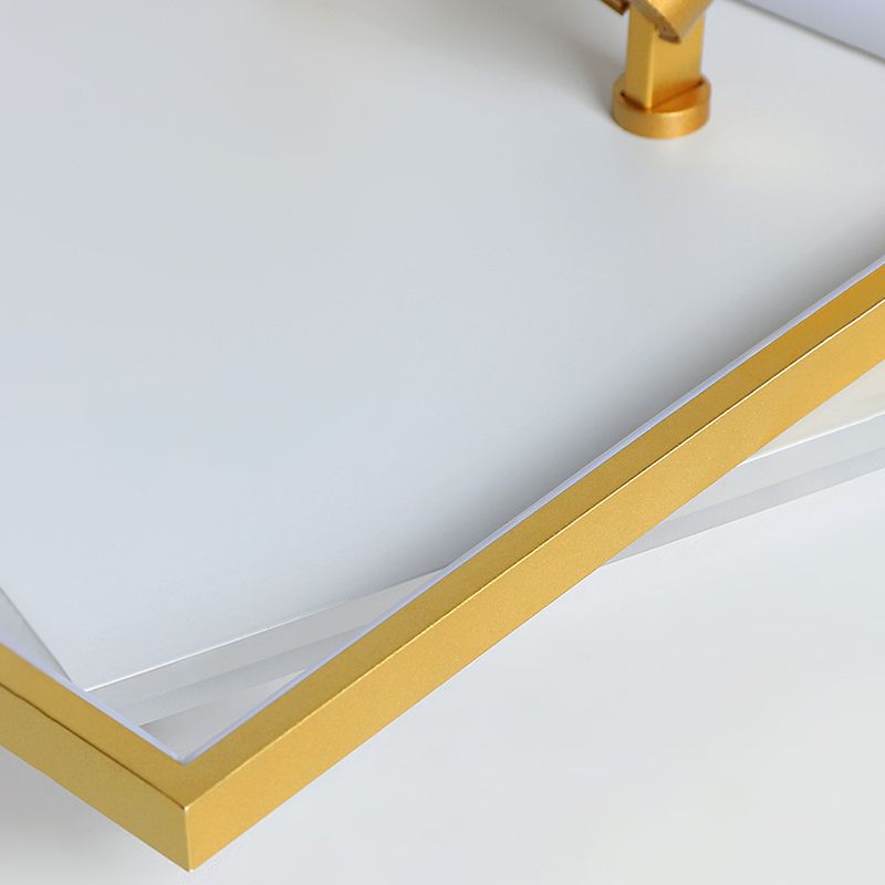 2-Light LED Flush Mount Lighting Track Lighting Double-deck Square Light Room Light Restaurant Light