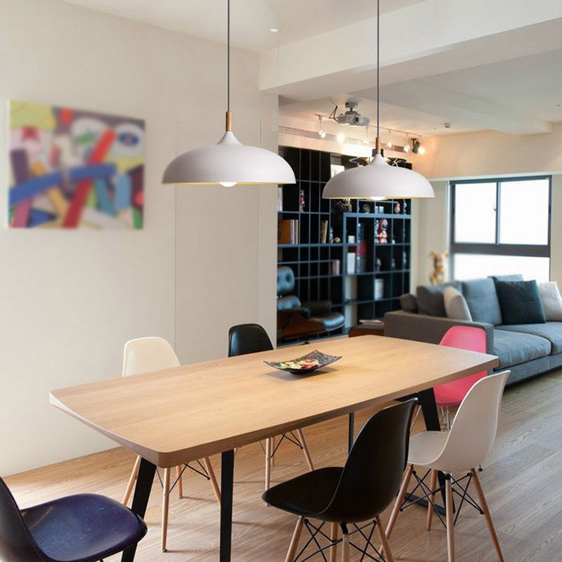 Industrial Hanging Light Metal Pendant Lighting Fixture for Living Room