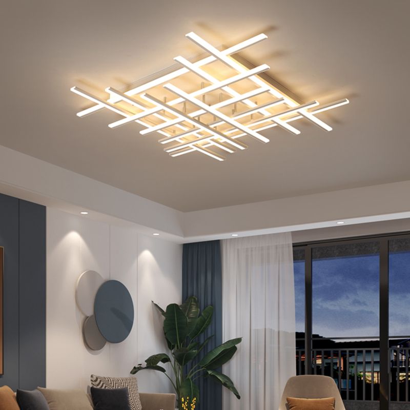 Sputnik LED Flush Mount Ceiling Light New Modern Acrylic Ceiling Mount Light Fixture